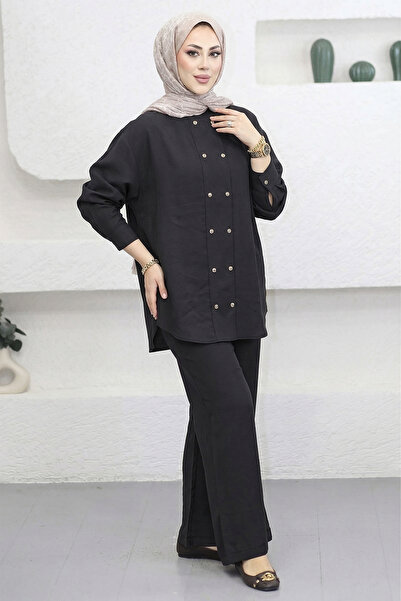 Suede Style 6294 - Κομψό, άνετο, μαλακό ύφασμα Modal, χαλαρό γυναικείο σετ