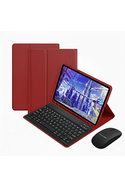 Microcase Honor Pad X9A 11.5 inch Tablet için Bluetooth Klavye ve Mouse + Kıl...