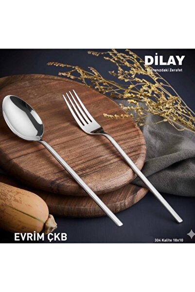 Dilay Luis Evrim 60 Pç Çatal Kaşık Seti
