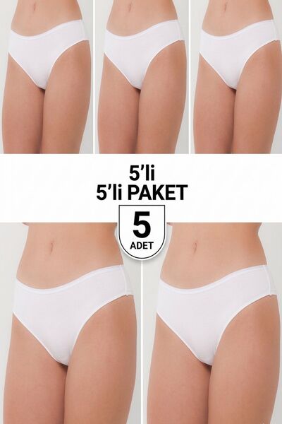 LILIAN Luna Modal Basic Πακέτο 5 τεμαχίων Βραζιλιάνικα Σλιπ