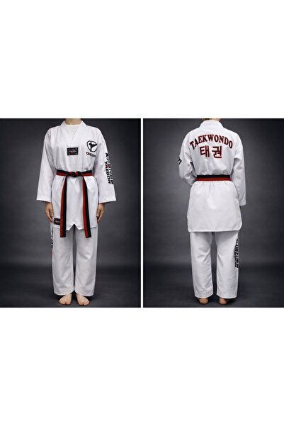 TAEGON Olimpik Dobok Duruşlu Acemi Taekwondo Kıyafet Nefes Alabilen Kumaş Çoc...