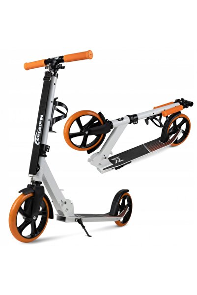MalPlay Trotineta pliabila cu suport pentru sticla de apa Orange