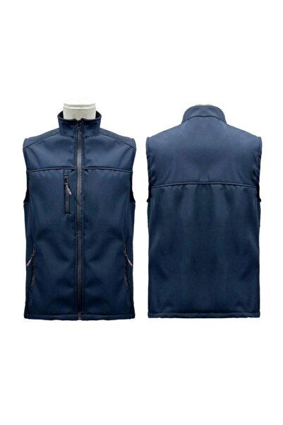 ONS LACİVERT SOFTSHELL YELEK