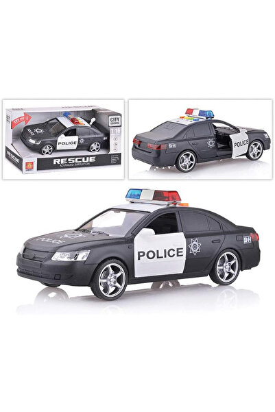 LRS STORE Işıklı ve Sesli Süper Polis Arabası - Açılır Kapılı Eğitici Oyuncak...