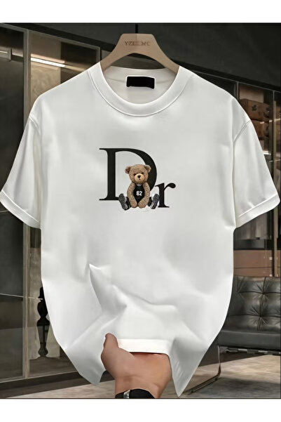 NOURAM Heavy pure cotton trendy printed short-sleeved T-shirt