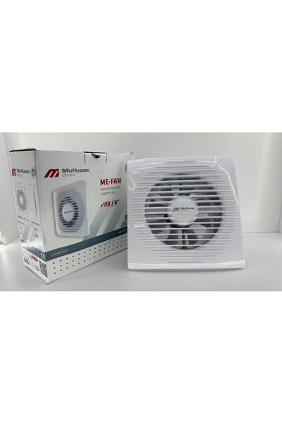 Mutlusan Electric Mutlusan ME-FAN 150mm Banyo Tuvalet Aspiratörü 6 İnç Fan Gü...