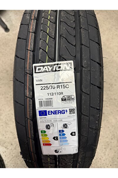 Dayton / 225/70R15C (VAN) 2025 YAZ LASTİĞİ (1 ADET FİYATIDIR)