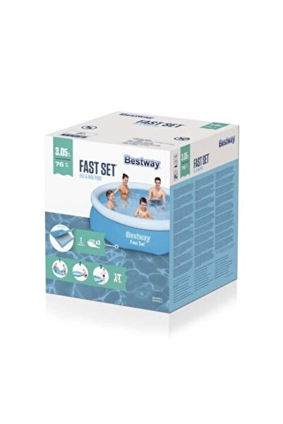 BESTWAY حوض سباحة دائري سريع التركيب