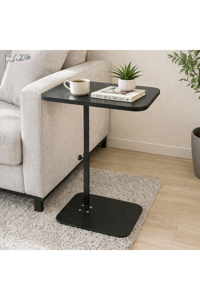 Razo Ρυθμιζόμενο και περιστρεφόμενο βοηθητικό τραπεζάκι, Ύψος 43-80 εκ., Μοντ...