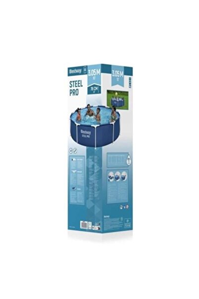 BESTWAY حوض سباحة دائري من ستيل برو - 3.05 متر × 76 سم