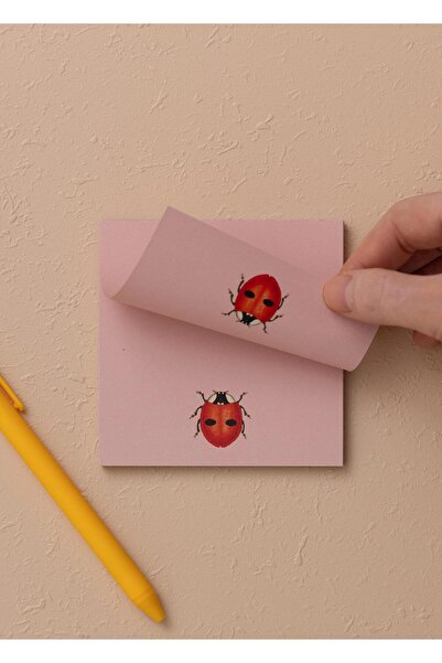 The Mia Art Line Mini Notepad Belladonna 10 X10Cm 40 Sheets
