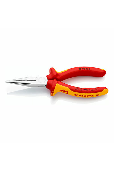 Knipex 3'lü Set 1000V Kombine Pense 180 mm 1000V Yan Keski 160 mm 1000V Kargaburun 160 mm