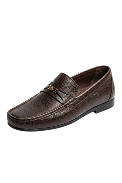 Pierre Cardin Pc-1642618 Ανδρικά Καφέ Κλασικά Παπούτσια Loafer