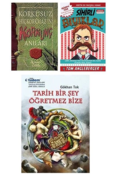 Tudem Yayınları Magic Mustaches (Hardcover)-The Terrifying Memories of the Fe...