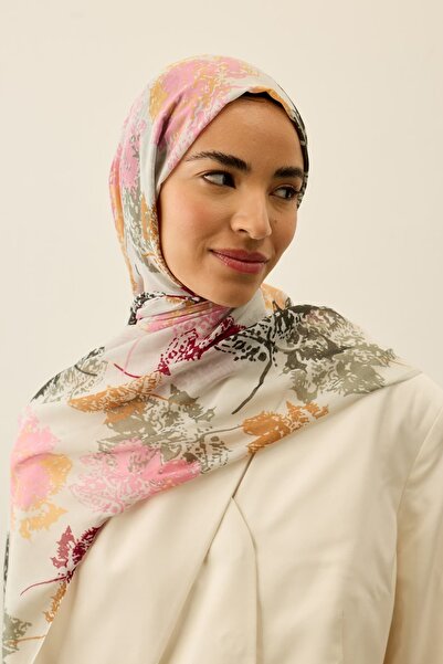 Yaprak Desen Aya Serisi Şal