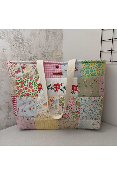 Elisss Design Patchwork, Kırkyama çanta, Plaj çantası