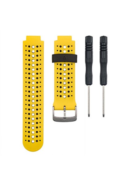 SILKASE GARMIN Ανθεκτικό Λουράκι Forerunner από Υγρή Σιλικόνη (15mm), Κίτρινο...