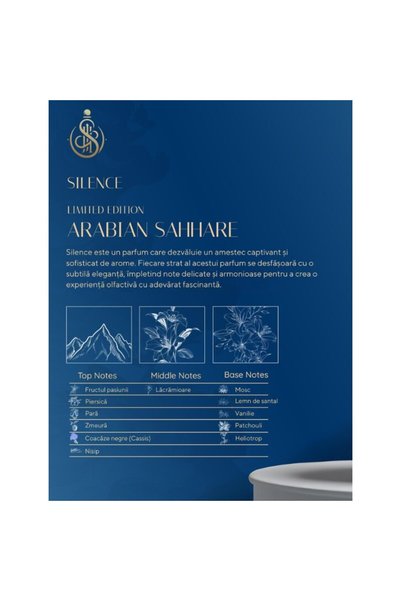 Arabian Sahhare Parfum Arabesc Silence —