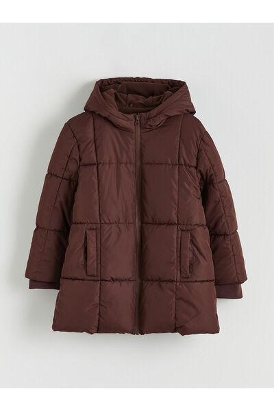 LC Waikiki Ozmarka New Season Hooded Girl's Puffer Jacket
