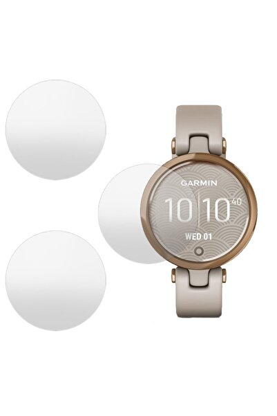 SILKASE Σετ 3 Φιλμ Σιλικόνης Πλήρους Κάλυψης Οθόνης Garmin Lily (34mm), Ματ