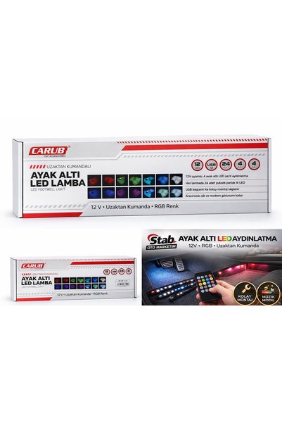 stab audio system Under Foot Led Lighting 12-24 Volt