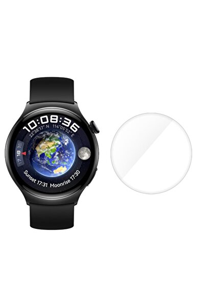 SILKASE Σετ 3 Φιλμ Σιλικόνης Πλήρους Κάλυψης Οθόνης για Huawei Watch 4 (46mm ...