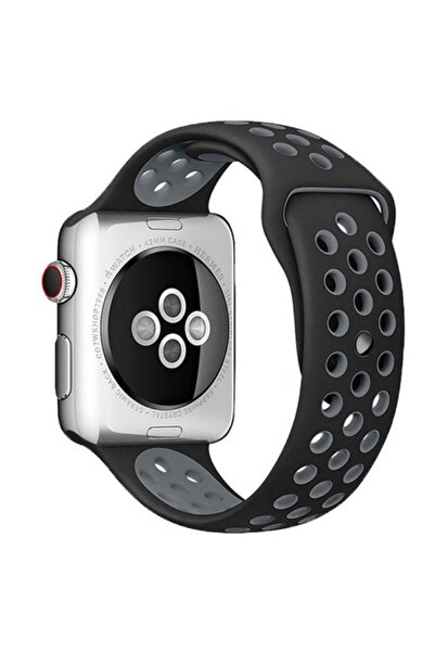SILKASE Αθλητικό λουράκι από υγρή σιλικόνη για Apple Watch 42/41/40/38mm (Σει...