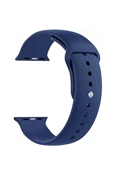 SILKASE Λουράκι Smartwatch από Υγρή Σιλικόνη (20mm), Σκούρο Μπλε