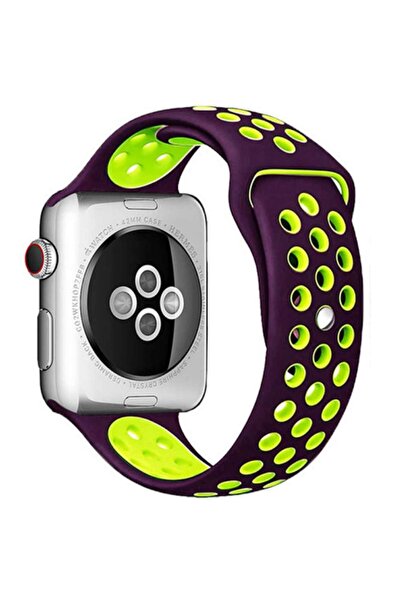 SILKASE Αθλητικό λουράκι από υγρή σιλικόνη για Apple Watch 42/41/40/38mm (Σει...