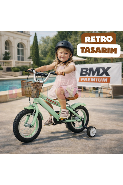 Doğan Oyuncak Dünyası BMX Legano Optimium Retro 12 Jant Çocuk Bisikleti Yeşil...
