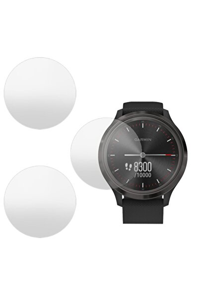 SILKASE Σετ 3 Φιλμ Σιλικόνης Πλήρους Κάλυψης Οθόνης Garmin Vivomove HR Sport ...