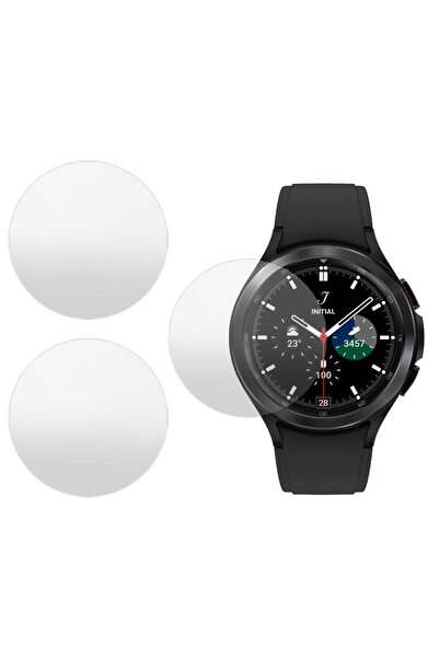 SILKASE Σετ 3 Φιλμ Σιλικόνης Πλήρους Κάλυψης για Samsung Galaxy Watch4 Classi...