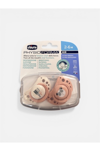 Lilnestore ChiccoPhysio Forma Air Emzik 2-6 ay Kız Bebek Emzik