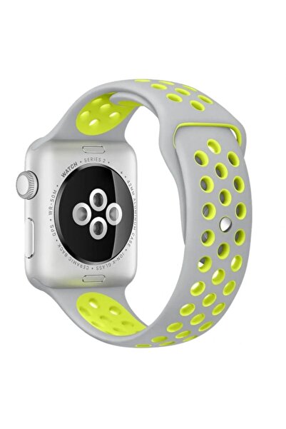 SILKASE Αθλητικό λουράκι από υγρή σιλικόνη για Apple Watch 42/41/40/38mm (Σει...