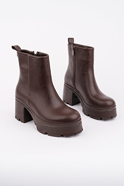 Madam Tarz Μποτάκια - Καφέ - Casual
