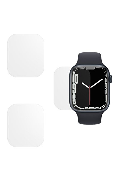 SILKASE Σετ 3 Φιλμ Σιλικόνης Πλήρους Κάλυψης Οθόνης για Apple Watch 46mm/45mm...