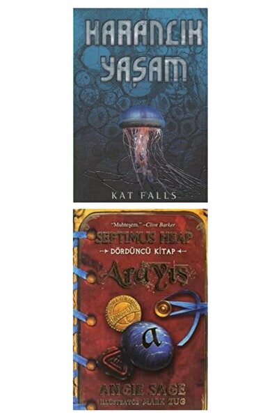 Tudem Yayınları Fantastic Stories Set of 2 (the Dark Life-Septimus Heap Quest)