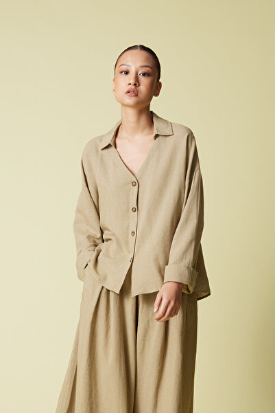 Nisan Λινό ΜΙΚΤΟ ΠΟΥΚΑΜΙΣΟ