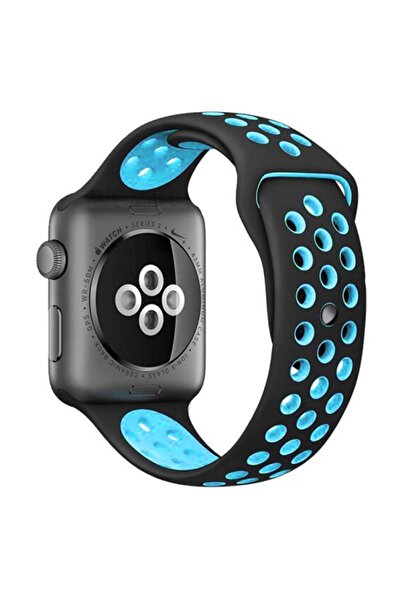 SILKASE Αθλητικό λουράκι από υγρή σιλικόνη για Apple Watch 42/41/40/38mm (Σει...