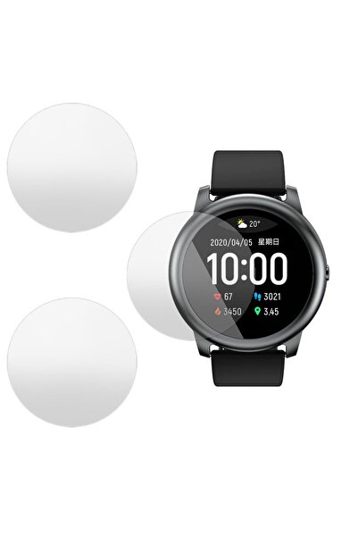 SILKASE Σετ 3 Φιλμ Σιλικόνης Πλήρους Κάλυψης Οθόνης Haylou Solar LS05 (45mm),...