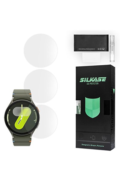 SILKASE Σετ 3 Φιλμ Σιλικόνης Πλήρους Κάλυψης Οθόνης για Samsung Galaxy Watch ...