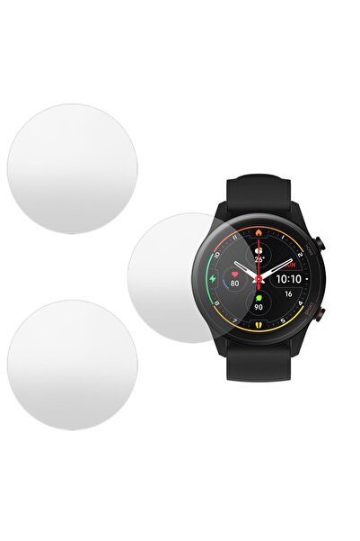 SILKASE Σετ 3 Φιλμ Σιλικόνης Πλήρους Κάλυψης για Xiaomi Mi Watch (53mm), Ματ