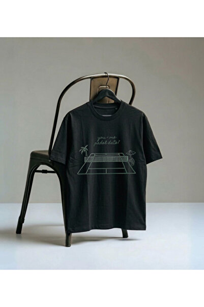 LORVEX Μπλουζάκι τένις με ψηφιακή εκτύπωση Unisex Oversize για ενήλικες Βαμβα...