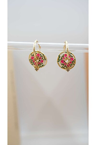 Jerie Colorful Charm Detail Dangle Earrings