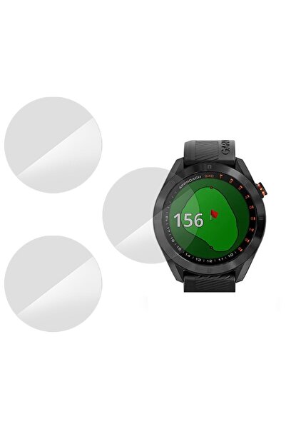 SILKASE Σετ 3 Φιλμ Σιλικόνης Πλήρους Κάλυψης Οθόνης Garmin Approach S40 (43mm...