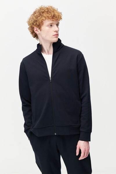 PAULMARK Φούτερ - Ναυτικό μπλε - Casual