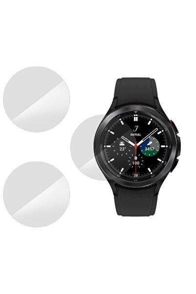 SILKASE Σετ 3 Φιλμ Σιλικόνης Πλήρους Κάλυψης Οθόνης για Samsung Galaxy Watch4...