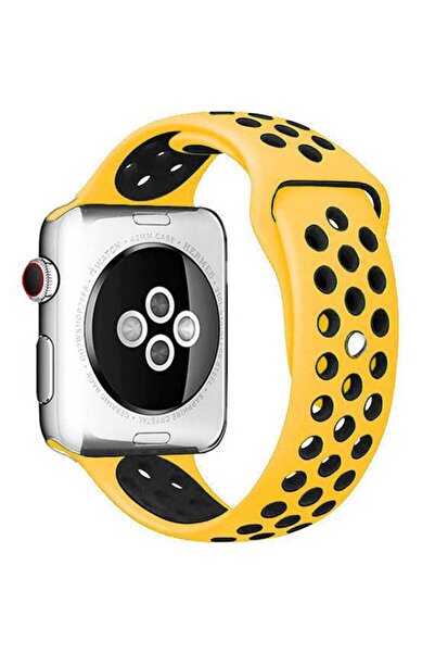 SILKASE Αθλητικό λουράκι από υγρή σιλικόνη για Apple Watch 42/41/40/38mm (Σει...