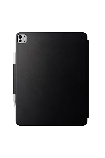 Nomad Γνήσια Δερμάτινη Θήκη Folio Συμβατή με iPad Pro 13 ιντσών 2024 Μαύρη