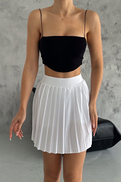 COOL TARZ Ψηλόμεση πλισέ μίνι φούστα Γυναικεία Tenniscore Κομψή casual φούστα